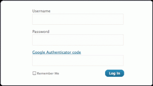 Wordpress添加Google Authenticator验证码登录